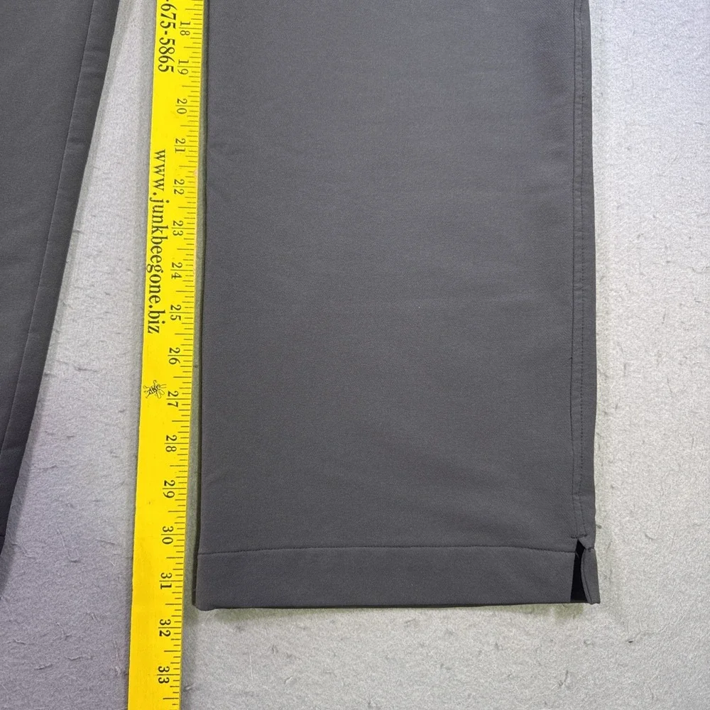 Nike GOLF PANTS MEN 38 x 32  Flex Core Flat Front Dri Fit Tour Charcoal